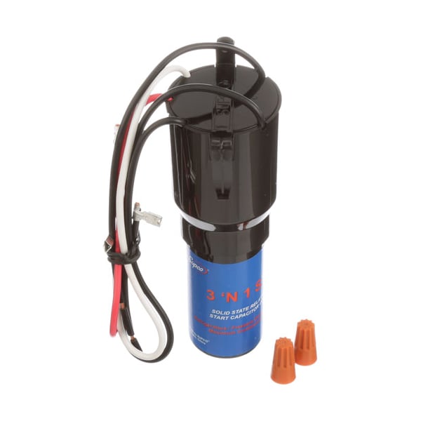 Relay, Overload And Start Capacitor Combo